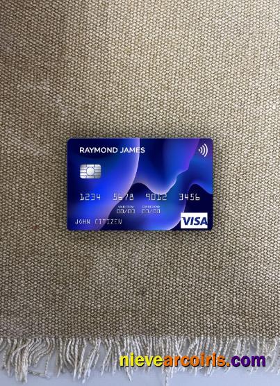 USA Raymond James Financial Bank visa card photolook